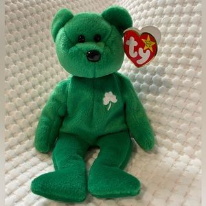 Vintage 1997 Ty Original Beanie Baby. Erin The Bear.